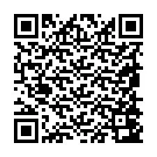 QR kód a telefonszámhoz +19858043974