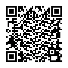 QR-koodi puhelinnumerolle +19858090444