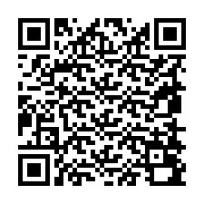 QR-koodi puhelinnumerolle +19858090480