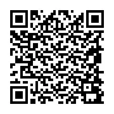 QR Code pour le numéro de téléphone +19858091170