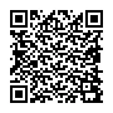 QR-koodi puhelinnumerolle +19858091286