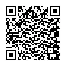 QR-koodi puhelinnumerolle +19858091990