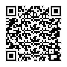 Código QR para número de teléfono +19858092018