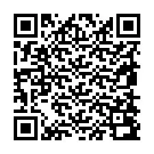 Código QR para número de telefone +19858092180