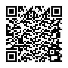 QR kód a telefonszámhoz +19858092350