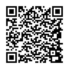 Código QR para número de telefone +19858092490