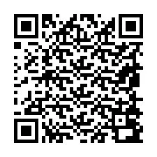 Código QR para número de telefone +19858092825