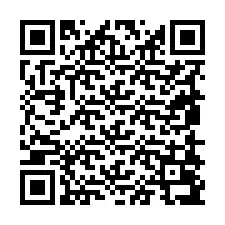 QR-koodi puhelinnumerolle +19858097014