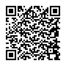 Código QR para número de telefone +19858098980