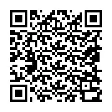 Codice QR per il numero di telefono +19858330329