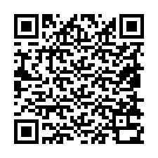 Codice QR per il numero di telefono +19858330989