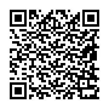 QR kód a telefonszámhoz +19858331255