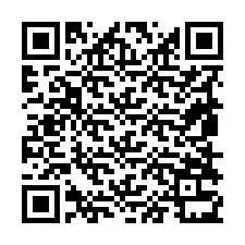 Codice QR per il numero di telefono +19858331391