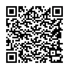 QR-koodi puhelinnumerolle +19858331449