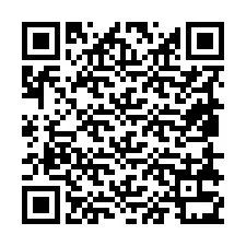 Código QR para número de teléfono +19858331809