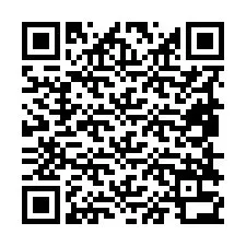 Código QR para número de telefone +19858332633