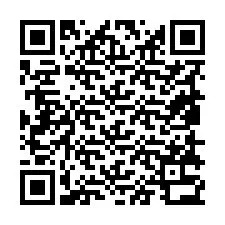 Codice QR per il numero di telefono +19858332949