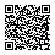 Código QR para número de telefone +19858334076