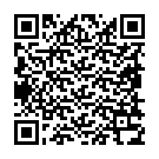 Código QR para número de teléfono +19858334466