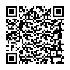 QR-koodi puhelinnumerolle +19858334550