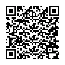 QR-koodi puhelinnumerolle +19858334758