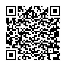 Codice QR per il numero di telefono +19858336534