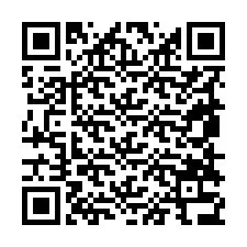 電話番号のQRコード +19858336730