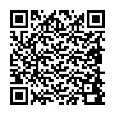 Código QR para número de teléfono +19858480196