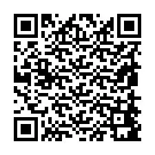 Código QR para número de teléfono +19858481015