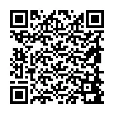 QR-koodi puhelinnumerolle +19858481021