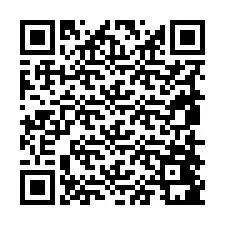 Codice QR per il numero di telefono +19858481350