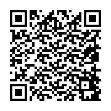 QR-code voor telefoonnummer +19858481609