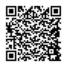 QR-code voor telefoonnummer +19858481699