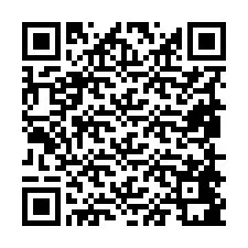 Código QR para número de teléfono +19858481927