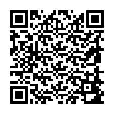 Código QR para número de teléfono +19858482001