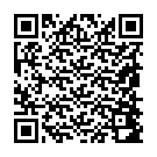 Código QR para número de teléfono +19858482375