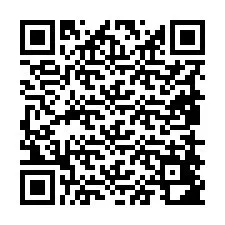 QR kód a telefonszámhoz +19858482486