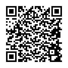 QR kód a telefonszámhoz +19858482717