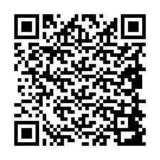 Kode QR untuk nomor Telepon +19858483032