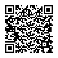 Código QR para número de teléfono +19858694188