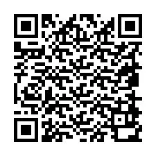 Código QR para número de teléfono +19858930088