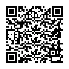 QR-koodi puhelinnumerolle +19858930449