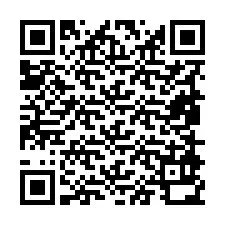 Codice QR per il numero di telefono +19858930897