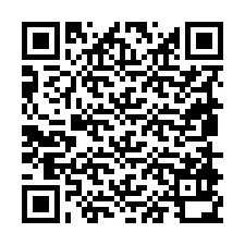 Código QR para número de teléfono +19858930984