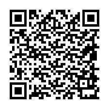 Código QR para número de teléfono +19858931161