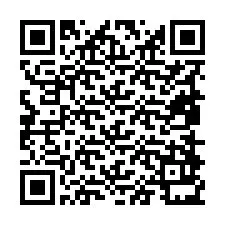 Codice QR per il numero di telefono +19858931283