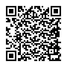 Código QR para número de telefone +19858931986