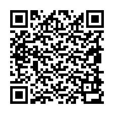 Código QR para número de telefone +19858932090