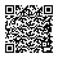 Codice QR per il numero di telefono +19858932126