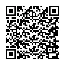 Código QR para número de teléfono +19858932212